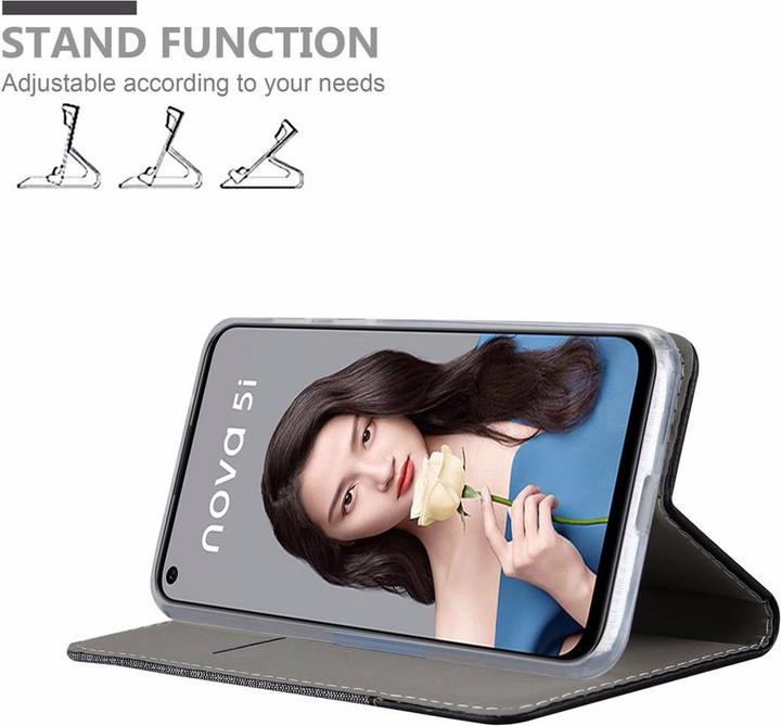 Actual product image Cadorabo Book Jeans Optics Cover (Huawei P20 Lite, Huawei Nova 5i)