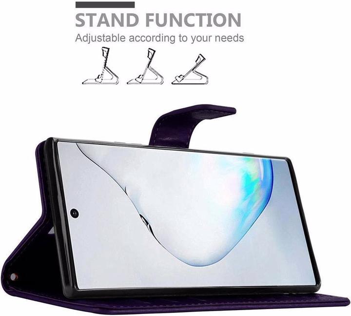 Image du produit Cadorabo Couverture du livre de fleurs (Samsung Galaxy Note 10 Plus)