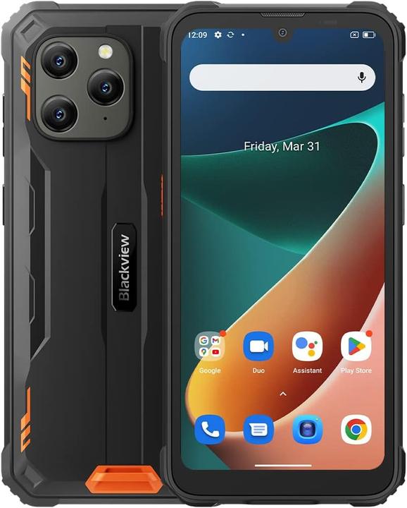 Produktbild Blackview Smartfon BV5300 PRO pomarańczowy (64 GB, Orange, Schwarz, 6.10", Dual SIM, 13 Mpx, 4G)