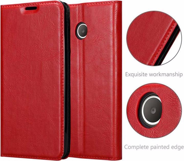 Actual product image Cadorabo Book Invisible Magnet Cover (Huawei Ascend Y330, Huawei Ascend Y360)