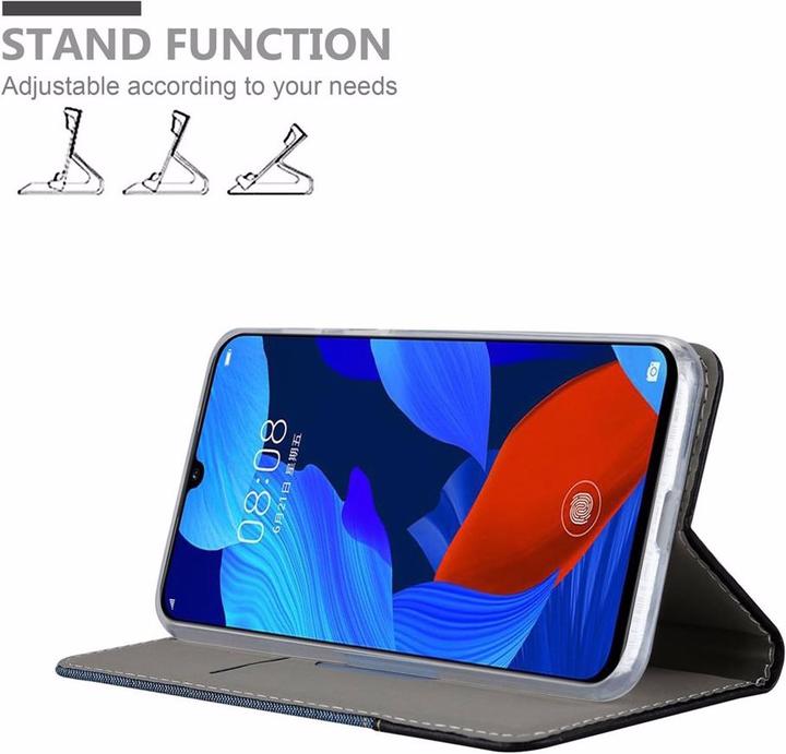 Image du produit Cadorabo Couverture look jeans Book (Huawei Nova 5, Huawei Nova 5 Pro)