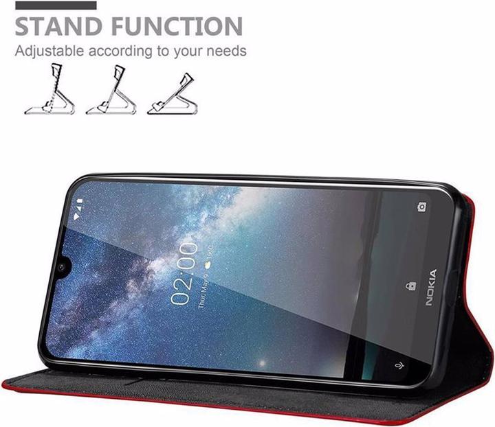 Produktbild Cadorabo Book Invisible Magnet Cover (Nokia 2.2)