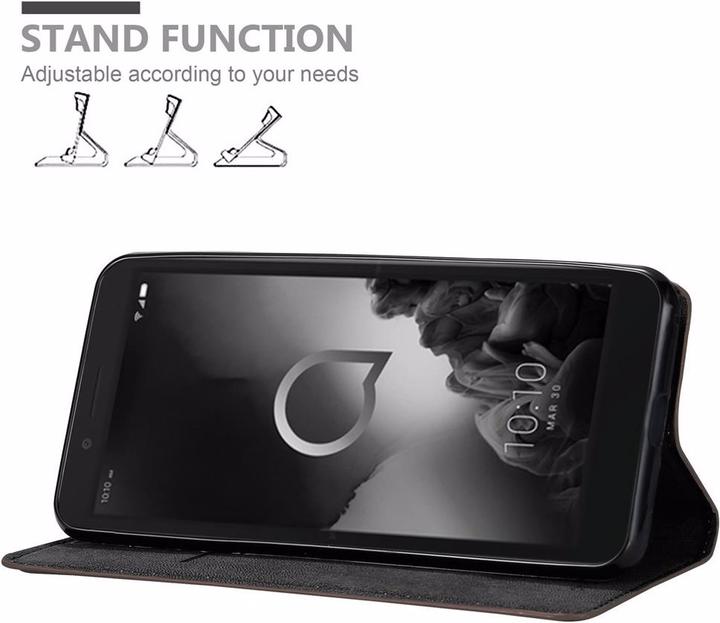 Productafbeelding Cadorabo Boek Onzichtbare Magneethoes (Alcatel 1C (2019))