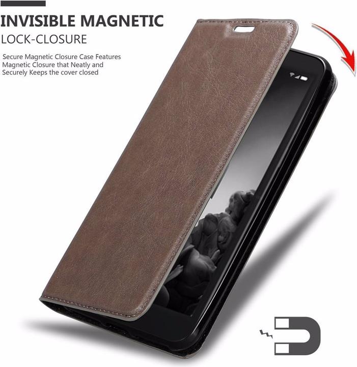 Productafbeelding Cadorabo Boek Onzichtbare Magneethoes (Alcatel 1C (2019))