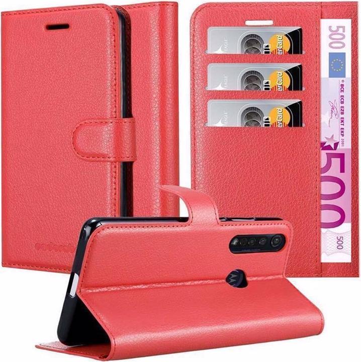 Produktbild Cadorabo Book mit Standfunktion Cover (Motorola Moto G8 Plus)