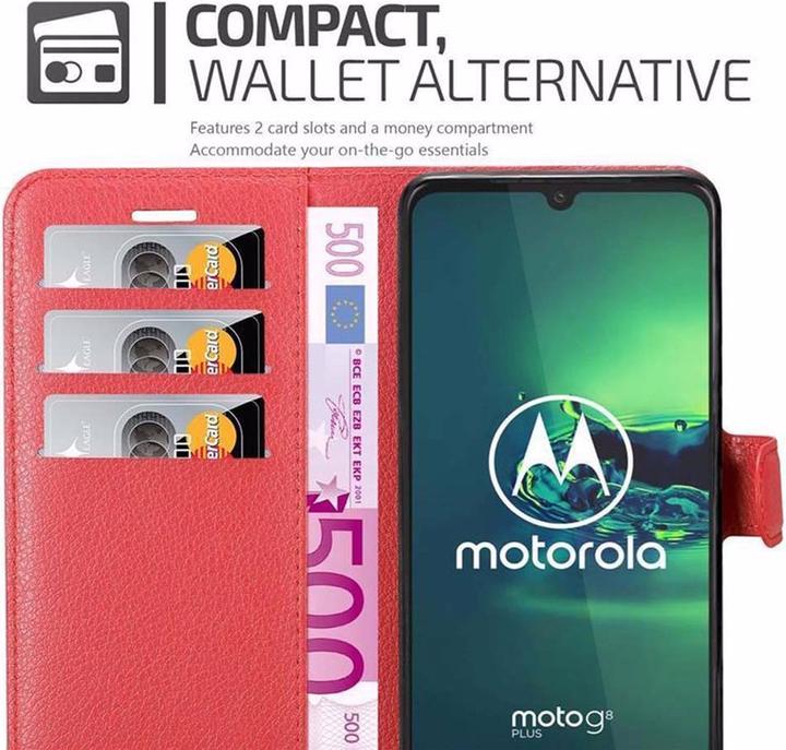 Produktbild Cadorabo Book mit Standfunktion Cover (Motorola Moto G8 Plus)