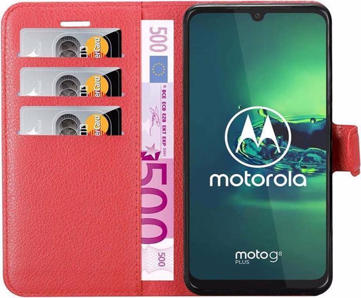 Produktbild Cadorabo Book mit Standfunktion Cover (Motorola Moto G8 Plus)