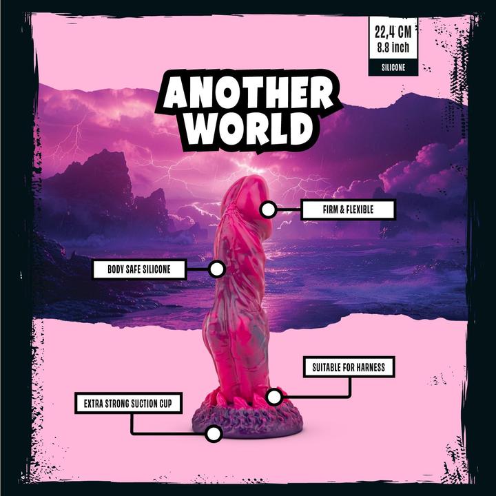 Produktbild Mythical Mates Another World Dildo Pink & Lila