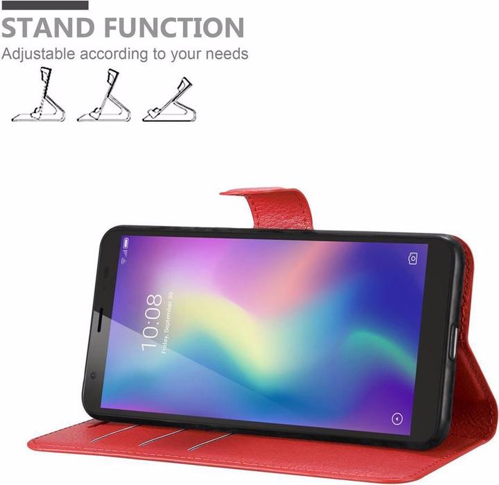 Actual product image Cadorabo Book with stand function cover (ZTE Blade A5)