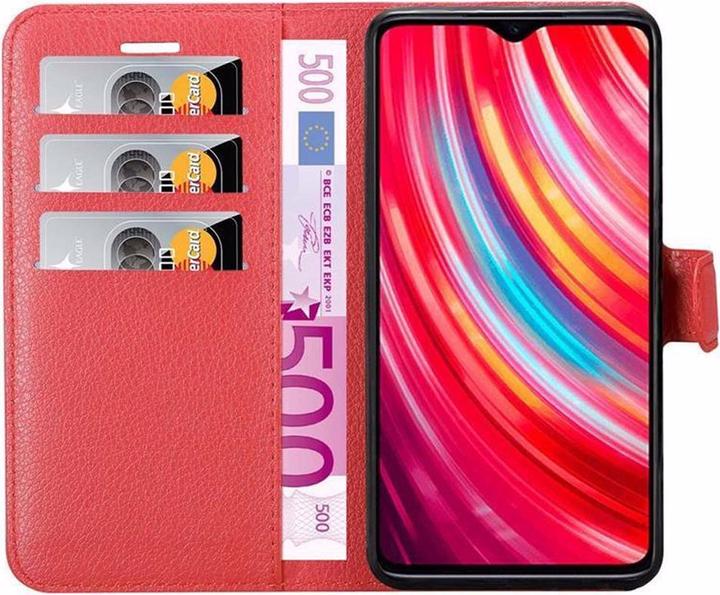 Actual product image Cadorabo Book with stand function cover (Xiaomi Redmi Note 8 Pro)