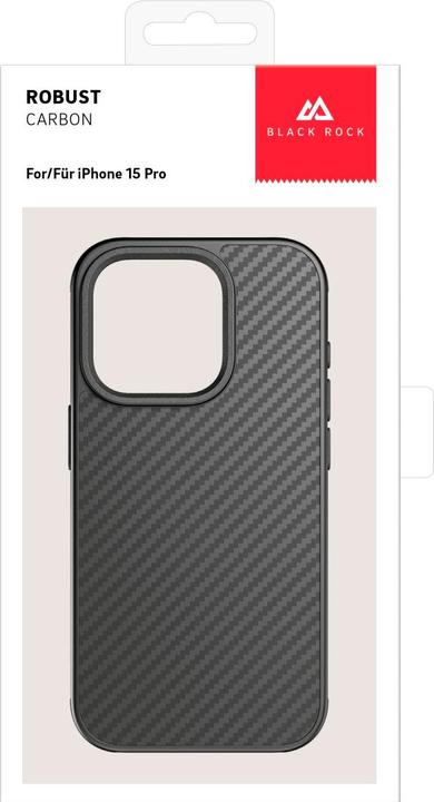 Produktbild Black Rock Robust Carbon (Apple iPhone 15 Pro)