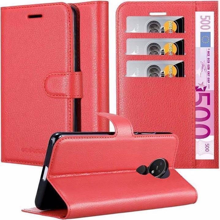 Actual product image Cadorabo Book with stand function cover (Nokia 7.2)