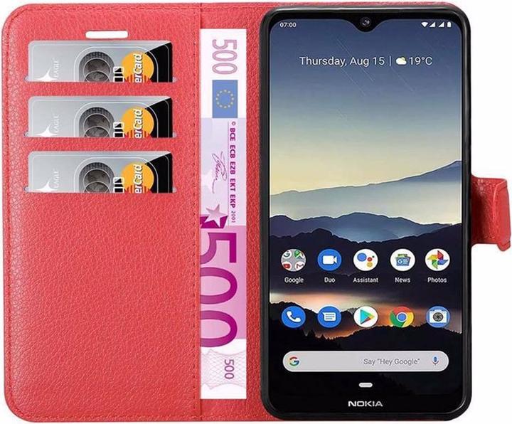 Actual product image Cadorabo Book with stand function cover (Nokia 7.2)