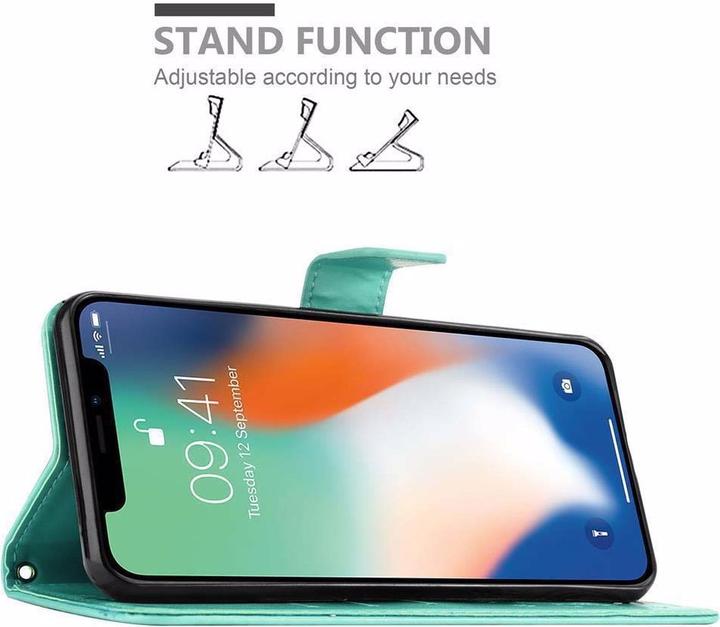 Image du produit Cadorabo Couverture du livre de fleurs (Apple iPhone XS Max)