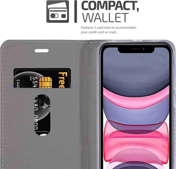 Produktbild Cadorabo Book Jeans Optik Cover (Apple iPhone 11)