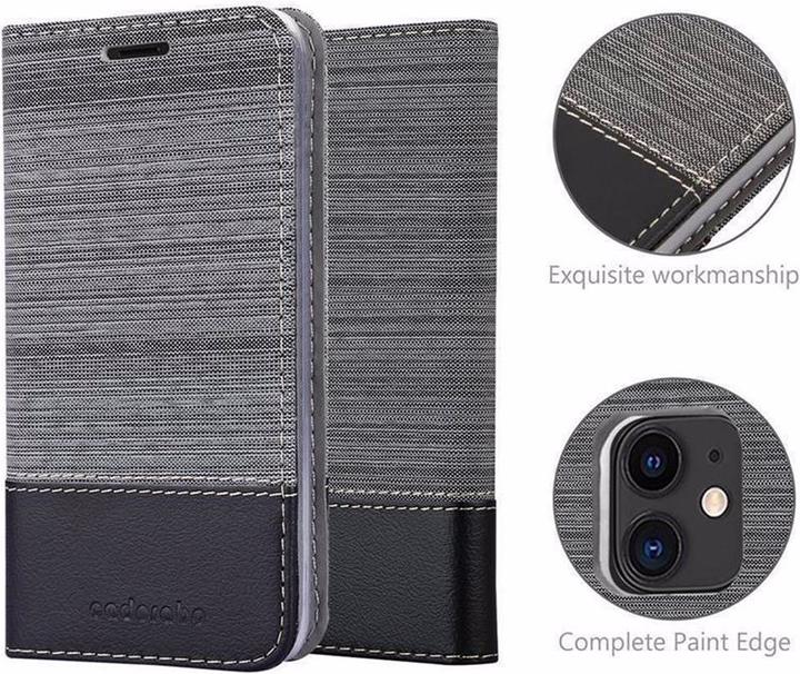 Produktbild Cadorabo Book Jeans Optik Cover (Apple iPhone 11)
