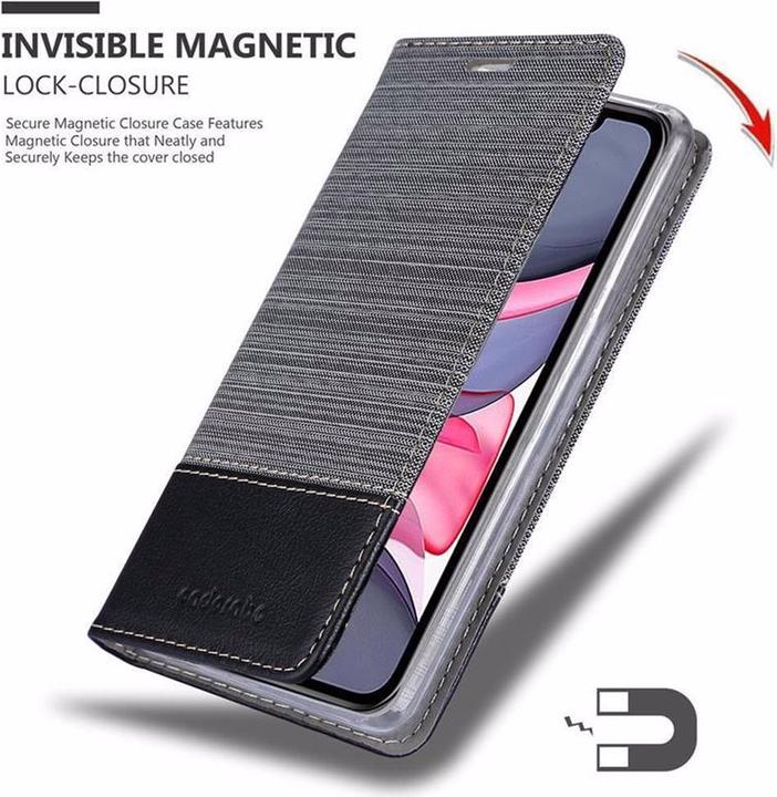 Produktbild Cadorabo Book Jeans Optik Cover (Apple iPhone 11)