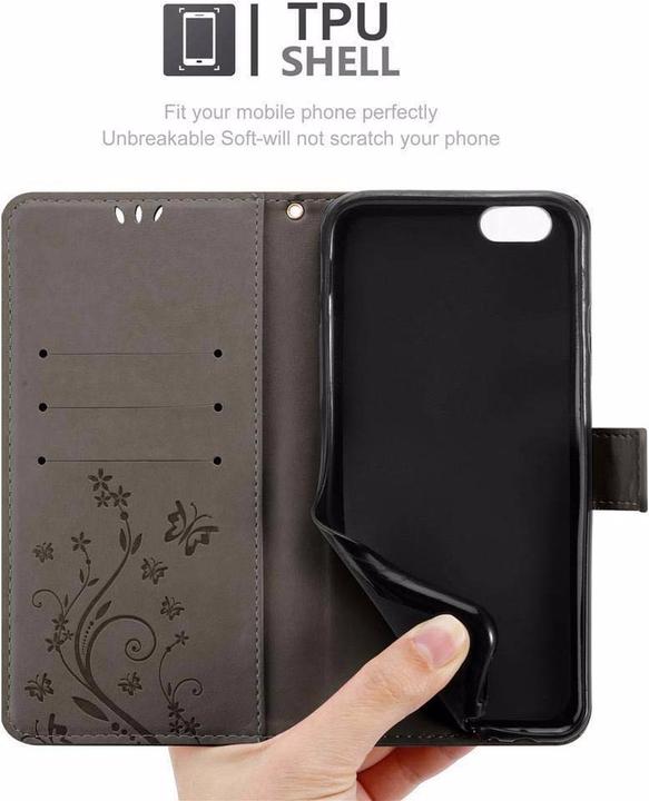 Immagine prodotto Cadorabo Copertina del libro di fiori (Apple iPhone 6 Plus, Apple iPhone 6s Plus)
