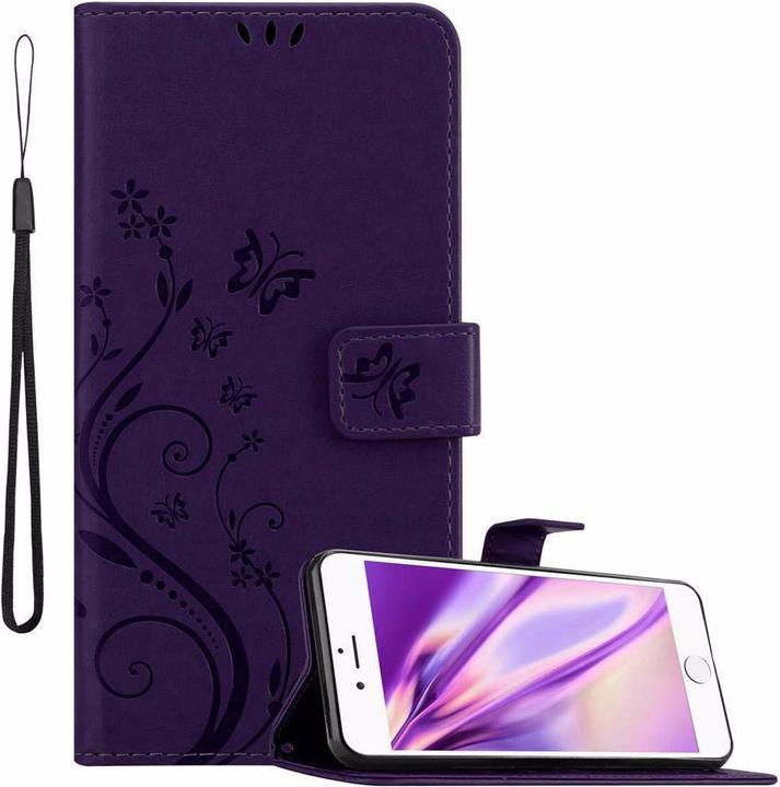 Produktbild Cadorabo Flower Book Cover (Apple iPhone 6s Plus, Apple iPhone 6 Plus)