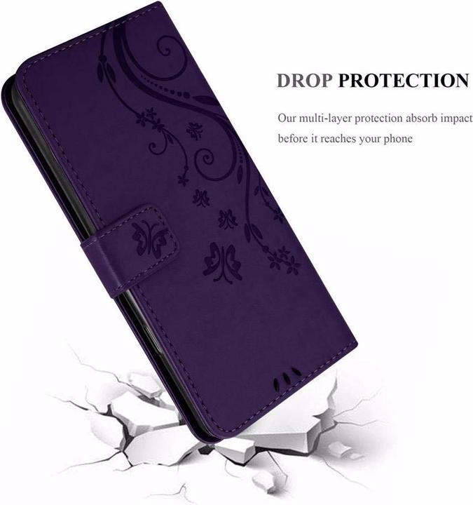 Actual product image Cadorabo Flower Book Cover (Apple iPhone XR)