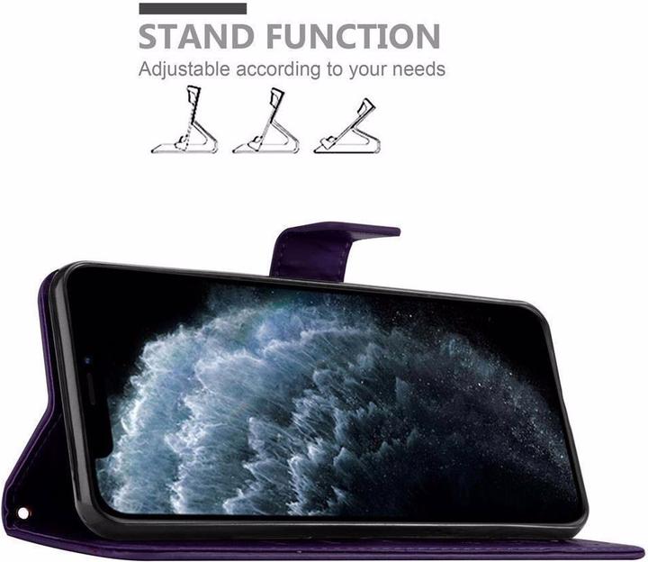 Actual product image Cadorabo Flower Book Cover (Apple iPhone 11)
