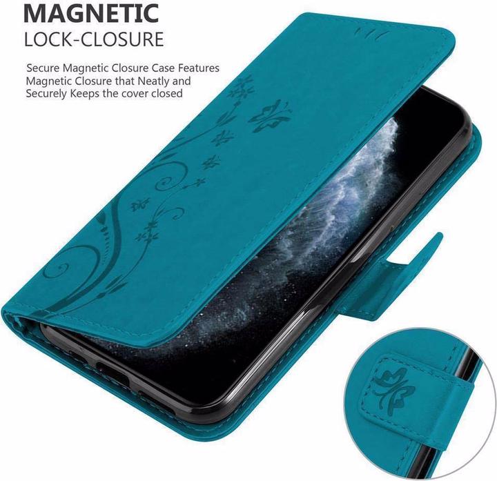 Produktbild Cadorabo Flower Book Cover (Apple iPhone 11 Pro)