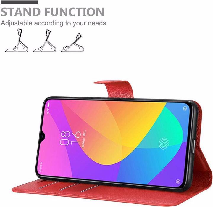 Produktbild Cadorabo Book mit Standfunktion Cover (Xiaomi Mi CC9)