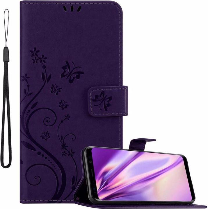 Actual product image Cadorabo Flower Book Cover (Samsung Galaxy S8)