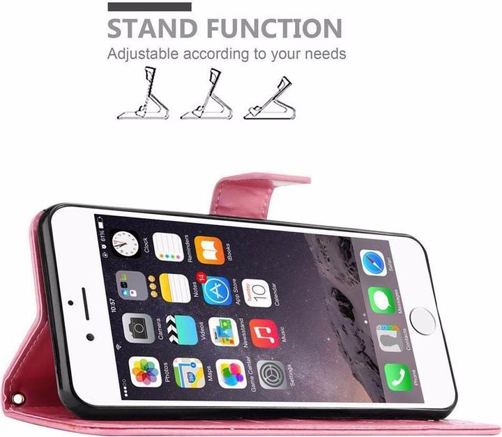 Immagine prodotto Cadorabo Copertina del libro di fiori (Apple iPhone 6, Apple iPhone 6s)
