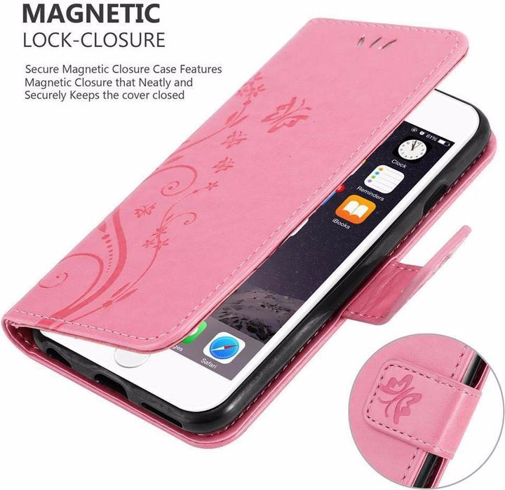 Immagine prodotto Cadorabo Copertina del libro di fiori (Apple iPhone 6, Apple iPhone 6s)