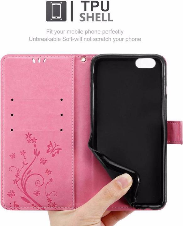 Immagine prodotto Cadorabo Copertina del libro di fiori (Apple iPhone 6, Apple iPhone 6s)