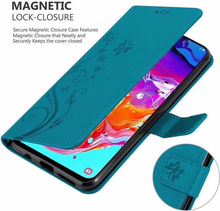 Immagine prodotto Cadorabo Copertina del libro di fiori (Samsung Galaxy A70)