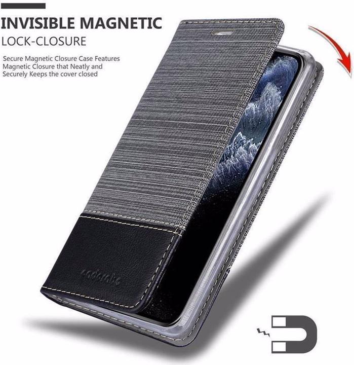 Produktbild Cadorabo Book Jeans Optik Cover (Apple iPhone 11 Pro Max)