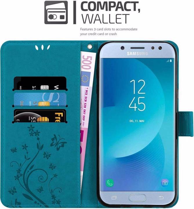 Immagine prodotto Cadorabo Copertina del libro di fiori (Samsung Galaxy J5 (2017))
