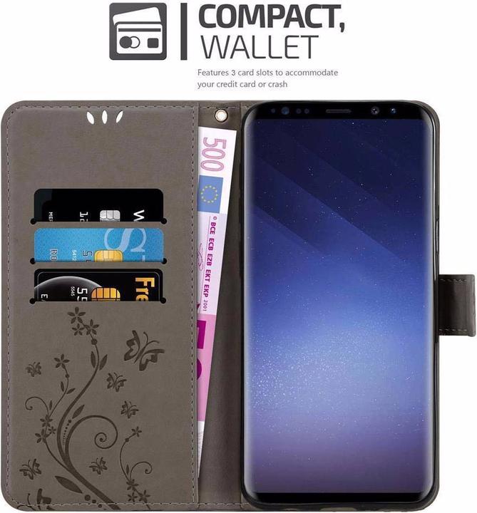 Image du produit Cadorabo Couverture du livre de fleurs (Samsung Galaxy S9+)