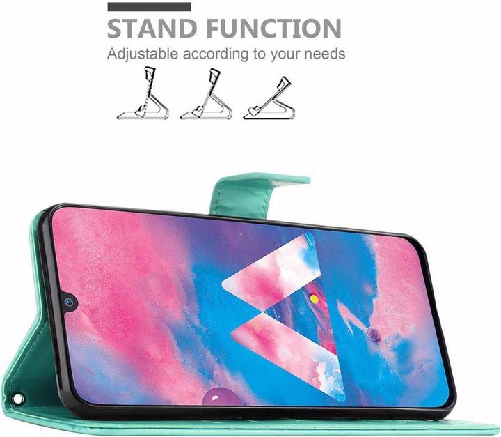 Image du produit Cadorabo Couverture du livre de fleurs (Samsung Galaxy M30)