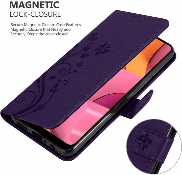Productafbeelding Cadorabo Bloemen Boekomslag (Samsung Galaxy A20)
