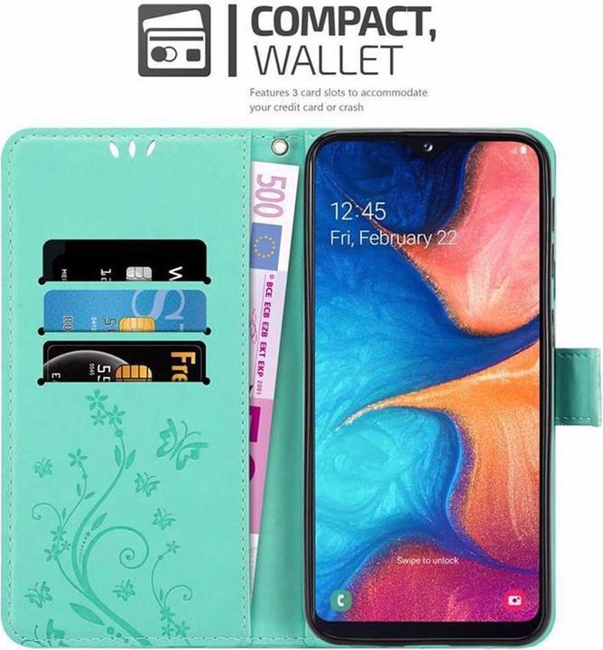 Productafbeelding Cadorabo Bloemen Boekomslag (Samsung Galaxy A10e)