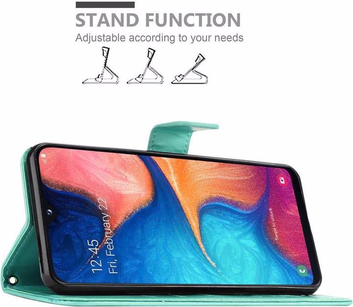 Productafbeelding Cadorabo Bloemen Boekomslag (Samsung Galaxy A10e)