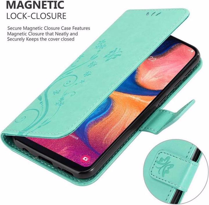 Productafbeelding Cadorabo Bloemen Boekomslag (Samsung Galaxy A10e)