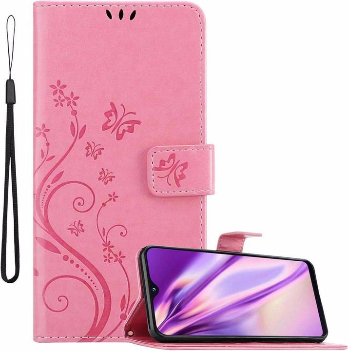 Actual product image Cadorabo Flower Book Cover (Samsung Galaxy A10e)
