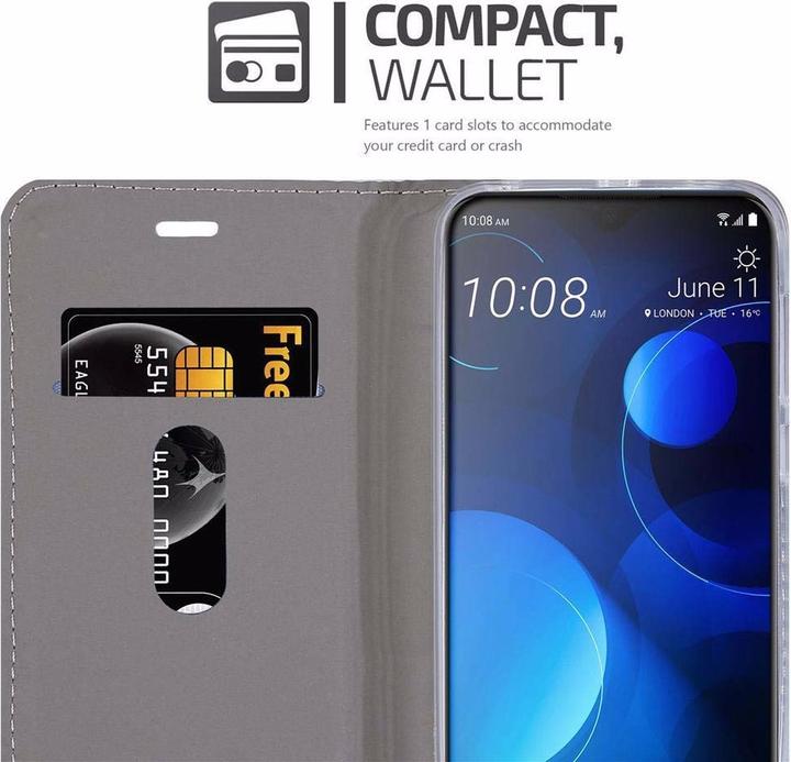 Actual product image Cadorabo Book Jeans Optics Cover (HTC Desire 19+)