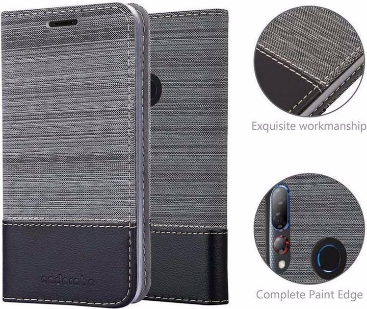 Actual product image Cadorabo Book Jeans Optics Cover (HTC Desire 19+)