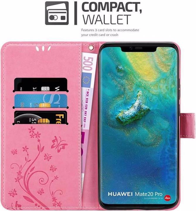 Produktbild Cadorabo Flower Book Cover (Huawei Mate 20 Pro)