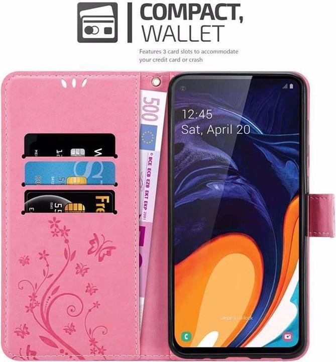 Productafbeelding Cadorabo Bloemen Boekomslag (Samsung Galaxy M40, Samsung Galaxy A60)