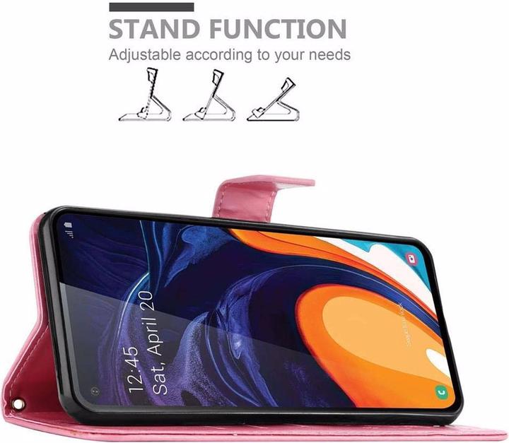 Productafbeelding Cadorabo Bloemen Boekomslag (Samsung Galaxy M40, Samsung Galaxy A60)
