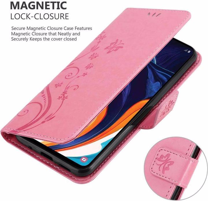 Productafbeelding Cadorabo Bloemen Boekomslag (Samsung Galaxy M40, Samsung Galaxy A60)