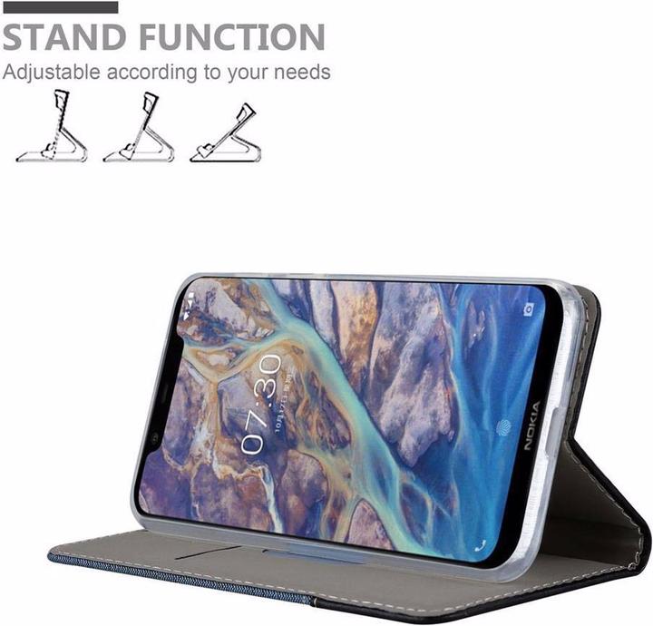 Image du produit Cadorabo Couverture look jeans Book (Nokia 7.1 Plus)