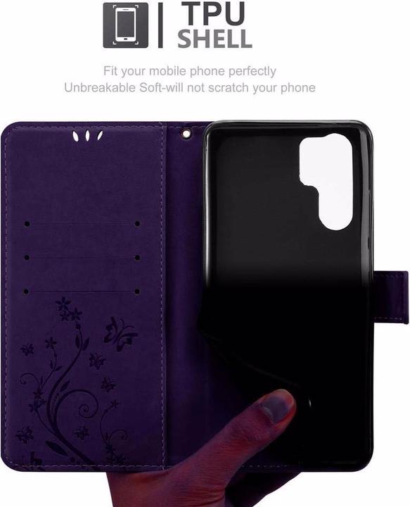 Produktbild Cadorabo Flower Book Cover (Huawei P30 Pro)