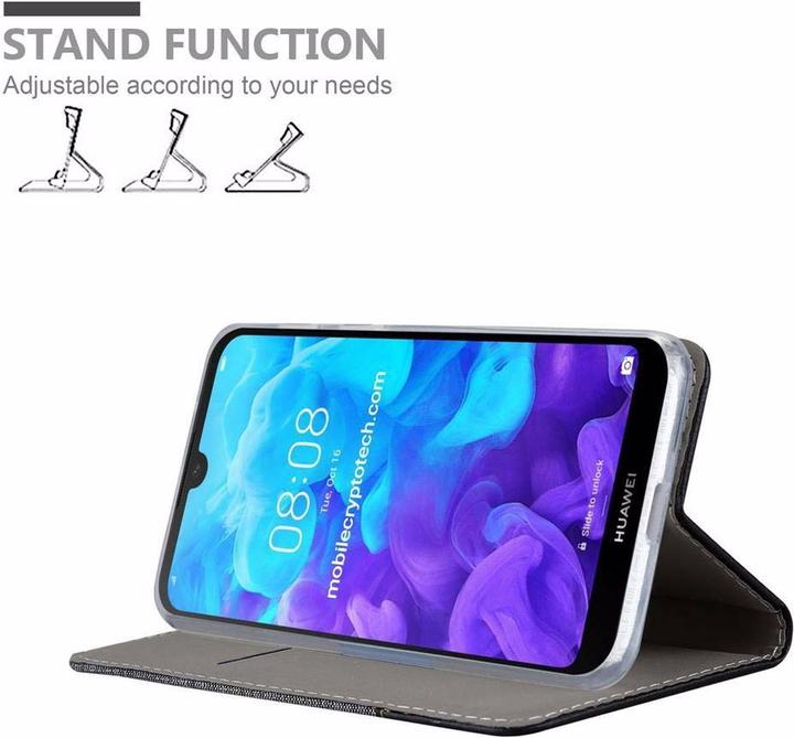 Actual product image Cadorabo Book Jeans Optics Cover (Huawei Y5 (2019))